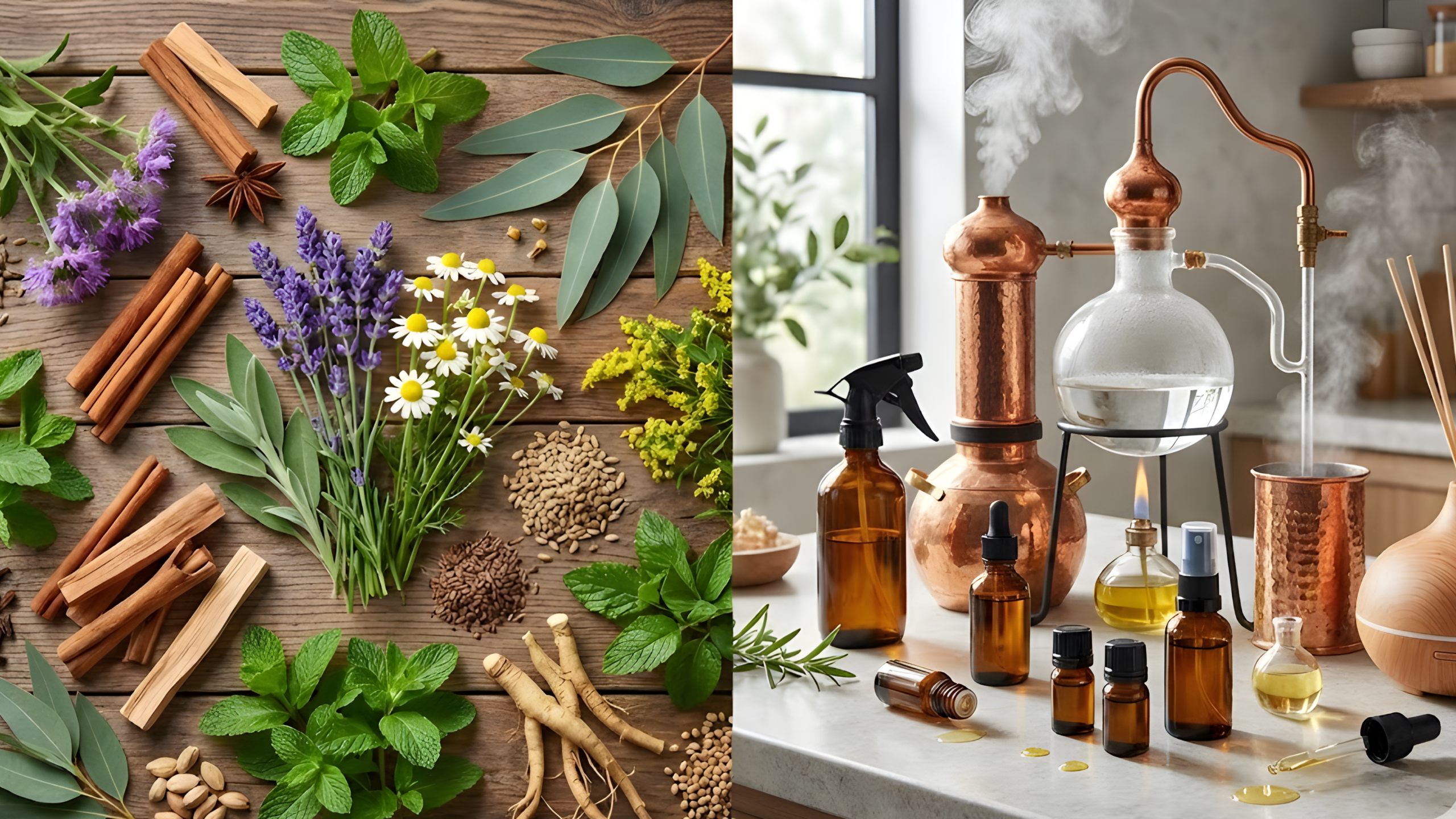 Aromaterapia e Fitoterapia: entenda as diferenças e como elas se complementam no cuidado do corpo e da mente
